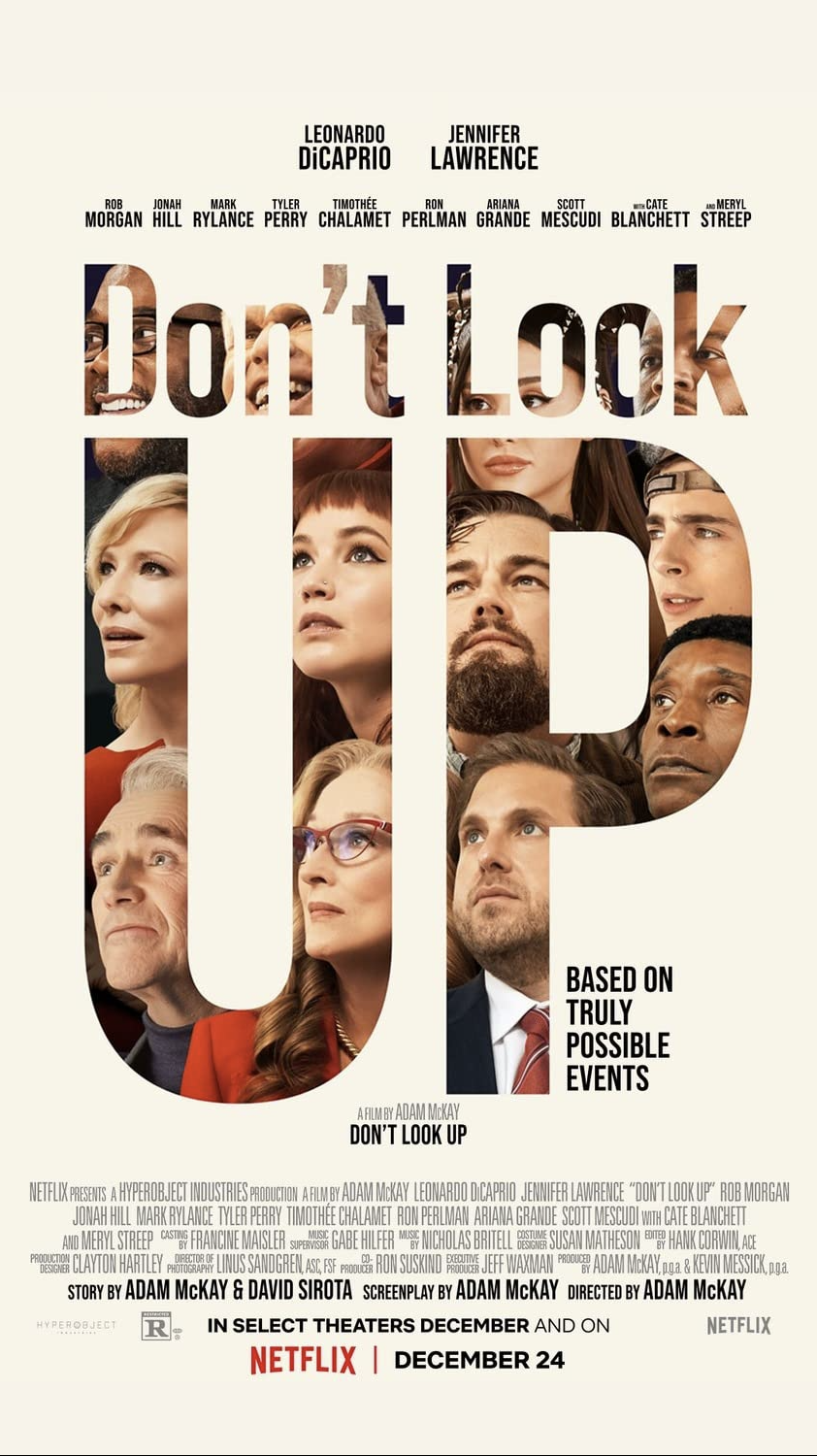 Film poster for don't look up